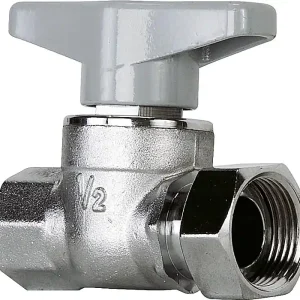 Kugelhahn 1/2" IG mit Überwurfmutter 3/4‘‘‘‘ und Flügelgriff Bestpreis