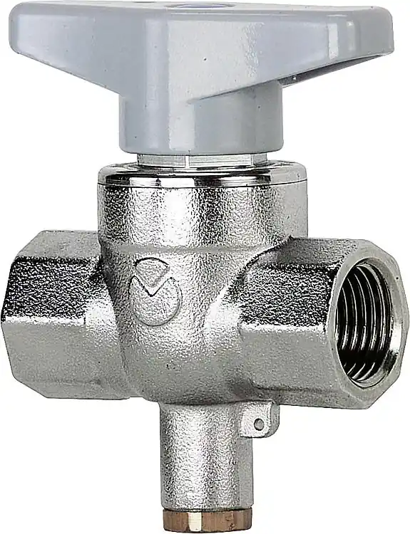 Kugelhahn 3/4" IGxIG mit Flügelgriff und Fühleranschluss Sonderangebot