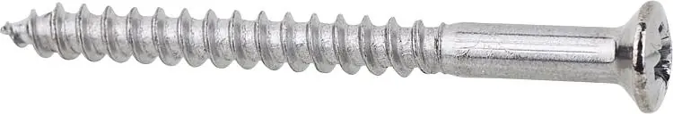 Linsensenkkopfschraube DIN7995, 4,5 x40 mm, Messing verchromt, VPE = 200 Stück Direkt Vom Hersteller