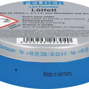 Lötfett, für Kupfer und Kupferlegierungen 100 g Dose Sofort Bestellen