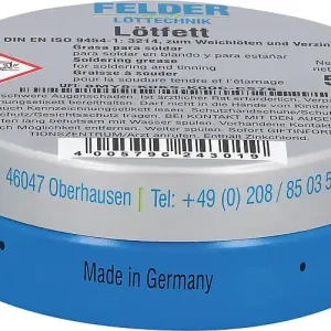 Billig Lötfett, für Kupfer und Kupferlegierungen 50 g Dose