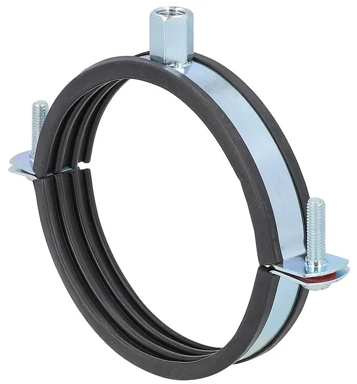 Neue Ware Lüftungsschelle M8, verzinkt Rohr-Ø NW 100