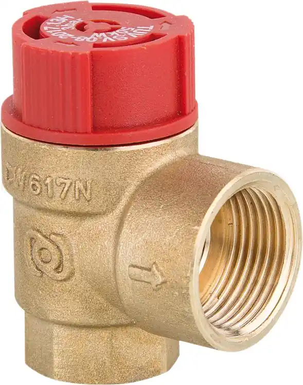 Geprüft Membran-Sicherheitsventil EVENES für Heizung DN 15 (1/2") 2,5bar