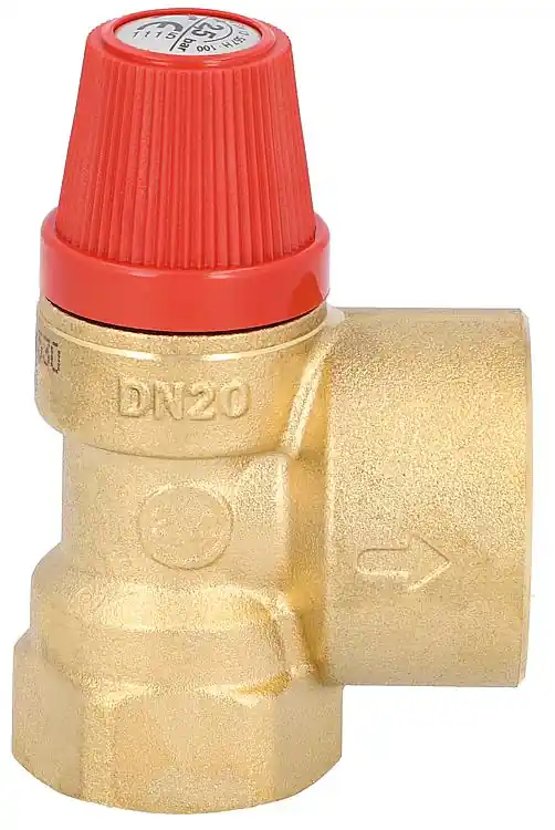 Nur Heute Membran-Sicherheitsventil Heizung DN15(1/2"), Austritt DN20(3/4") 3,0 bar