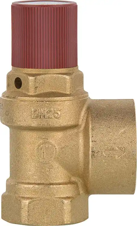 Membran-Sicherheitsventil Heizung DN25(1"), Austritt DN32(11/4") 2,5 bar Saisonangebot