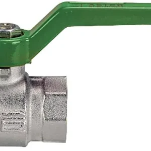 Jetzt Bestellen Messingkugelhahn ASTER ACS IG/AG 1 1/2 DVGW-zertifiziert mit grünem AluminiumH
