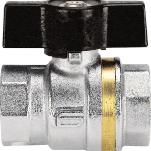 Messingkugelhahn IG/IG 1" mit Alu-Flügelgriff Top-Angebot