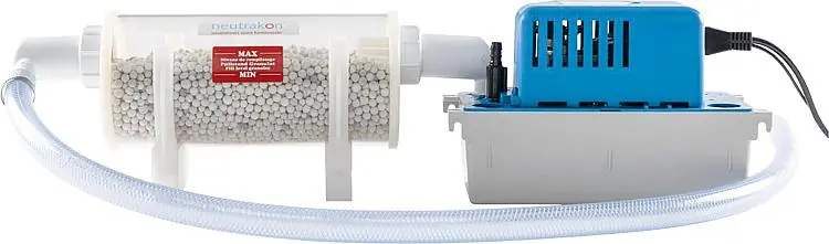 Neutralisations-Set Neutrakon Typ 25/1 inkl.Anschluss-Set und Kondensatpumpe Kon Top-Seller