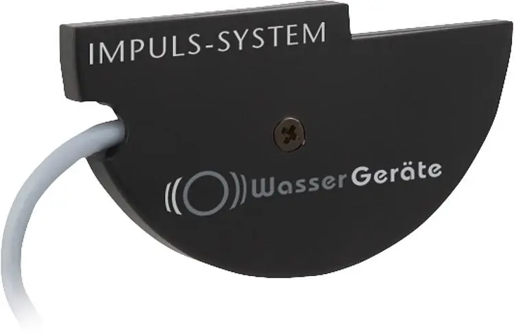 Optischer Impulsgeber ECO mit Rücklauferkennung, Impuls K1 (1l pro Impuls) Top-Preis