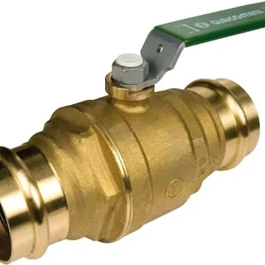 Jetzt Kaufen Press-Kugelhahn DN 40 42mm, Hebelgriff DVGW zertifiziert