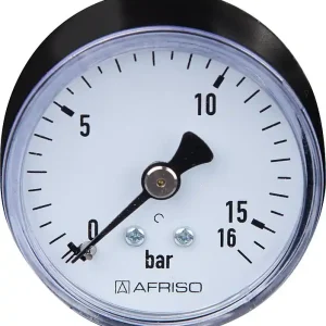 RF-Manometer 50 axial 0-16 bar, Anschluss 1/4" axial (hinten) Jetzt Bestellen