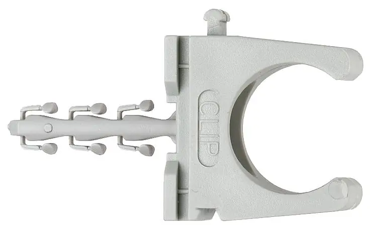 Rohrclip Steckfix plus Spannweite 12-13mm VPE 100 Stück Mega-Angebot