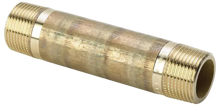 Neu Rotguss Langnippel 3530 axa DN10(3/8") x 120mm