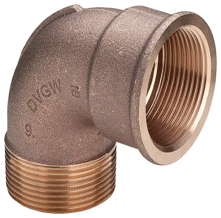 Abverkauf Rotguss Winkel 90 Grad reduziert Typ 3092 ixa DN65(2 1/2")