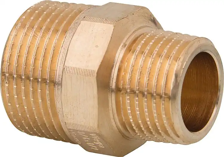 Rotguß-Gewindefitting Doppelnippel reduziert Typ 3245 3/4" X 1/2" Knallerangebot