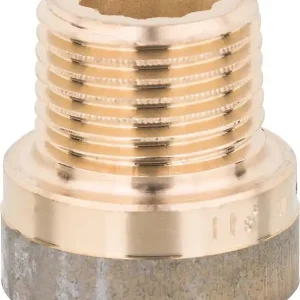 Rotguß-Gewindefitting Hahnverlängerung ohne DVGW 1/2 x 12,5 mm Must-Have