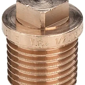 Rotguß-Gewindefitting Stopfen mit Rand Typ 3290 1 1/2" AG Top-Seller