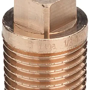 Expressversand Rotguss-Gewindefitting Stopfen ohne Rand Typ 3291, 1" (AG)