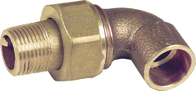 Markenprodukt Rotgußlötfitting 4098g Winkel- verschraubung 90 ,16mmx1/2" AG, konisch dichtend