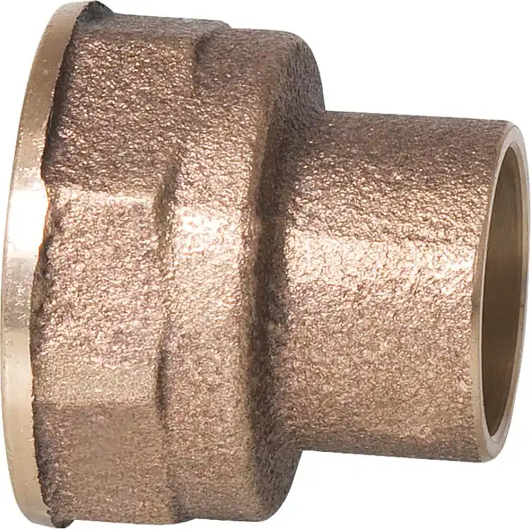 Neue Ware Rotgußlötfitting 4270g Übergangsmuffe, 16mm x 3/8" IG