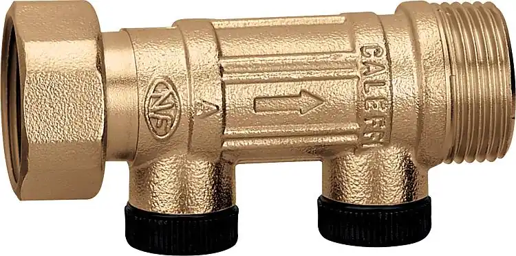 Mega-Angebot Rückflussverhinderer 1" kontrollierbar,Messing-Gehäuse, Überwurfmutter-AG Anschl