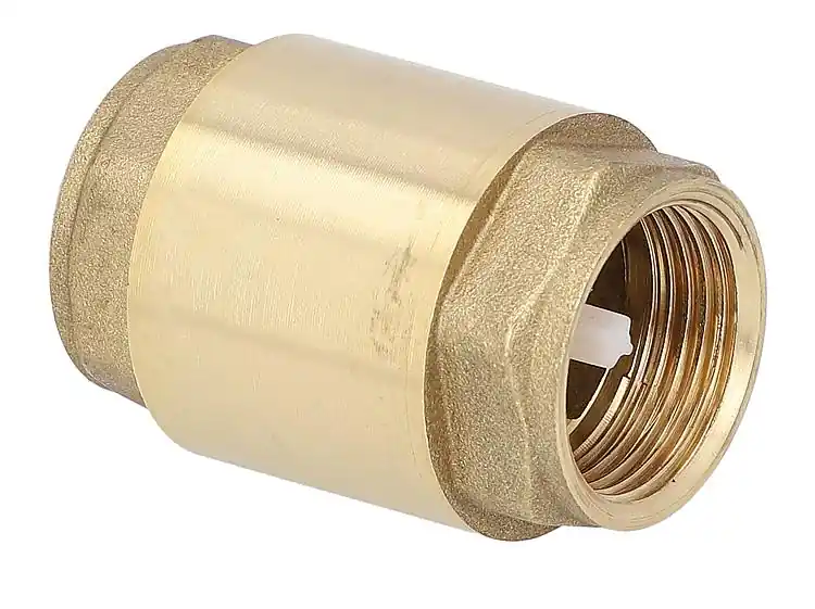 Rückschlagventil Messing beidseitig Innengewinde 3/4" Schnäppchen