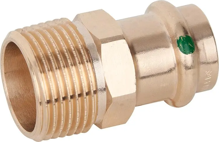 Sanpress Übergangsstück Modell 2211, mit V-Contur 12x1/2 AG Schnäppchen