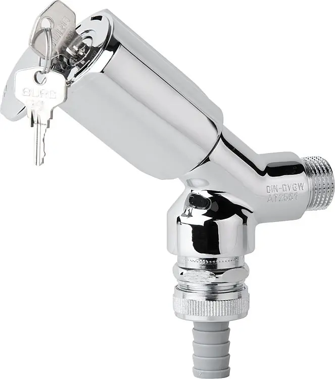 Neu Im Sortiment Schell Geräteventil Secur abschließbar,mit RV u. RB DN15 1/2", chrom