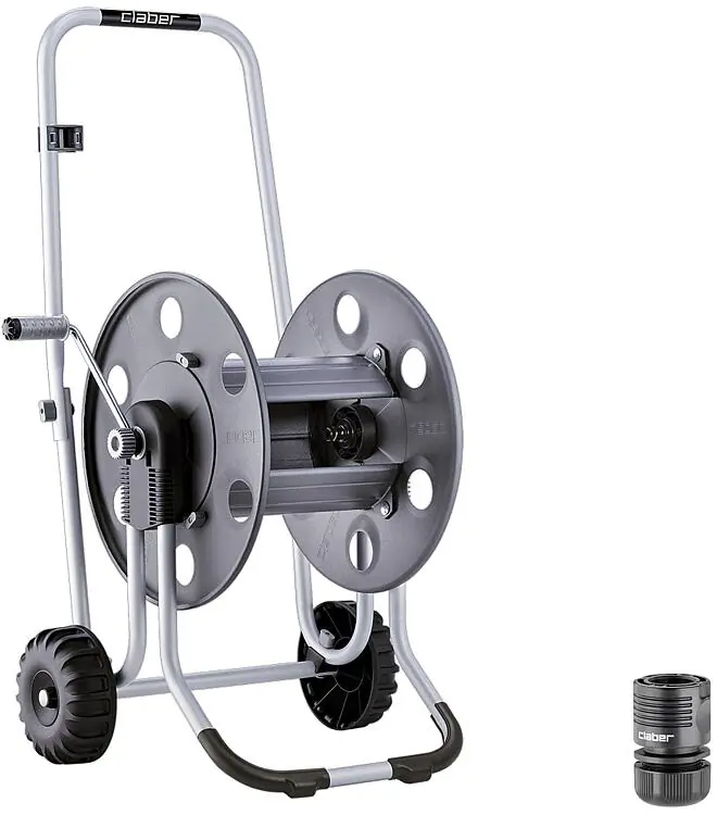 Saisonangebot Schlauchwagen Metal 60, stabile Stahlausführung