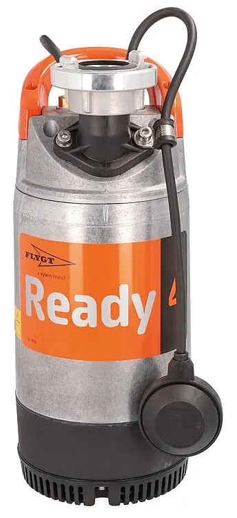 Angebot Schmutzwasserpumpe FLYGT Ready 4 mit Schwimmschalter 0,40kW
