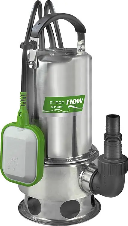 Neu Schmutzwassertauchpumpe Flow SPV 900i mit Schwimmerschalter
