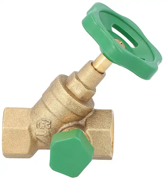 Schrägsitzventil DN 15 1/2" mit Entleerung Sonderangebot