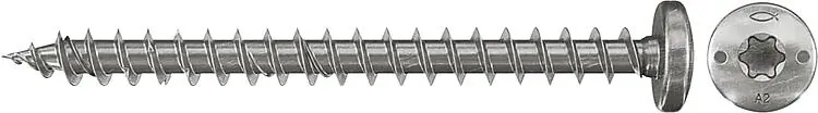 Markenprodukt Spanplattenschrauben Power-Fast 3,0x16 HK A2 VG TX, VPE 200