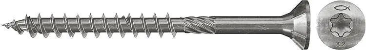 Schnäppchen Spanplattenschrauben Power-Fast 3,5x35 SK A2 TG TX, VPE 200