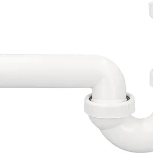 Jetzt Bestellen Spülen-Röhrensiphon Dallmer Typ 100/0, DN50 (2") x DN50, Kunststoff weiß