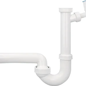 Spülen-Röhrensiphon Dallmer Typ 100/1, DN40 (1 1/2") x DN40, Kunststoff weiß Jetzt Bestellen