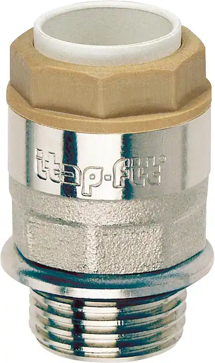 Steck-Übergangsnippel vernickelt 12mm x 1/2" mit O-Ring Preiswert