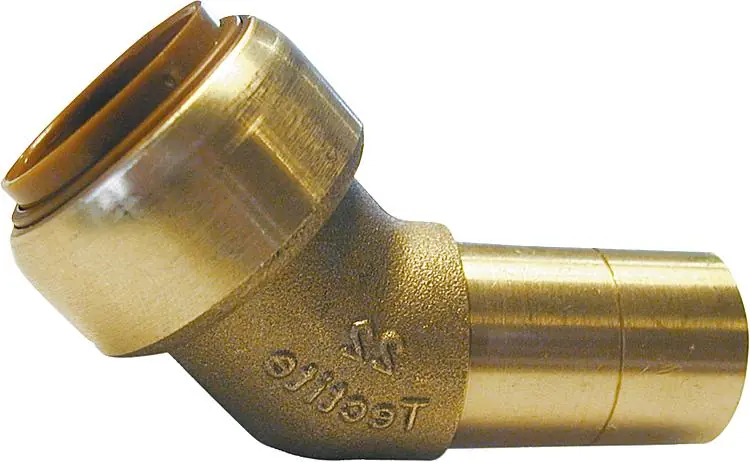 Steckfitting Bogen 45° i/a D 15 mm Meistverkauft