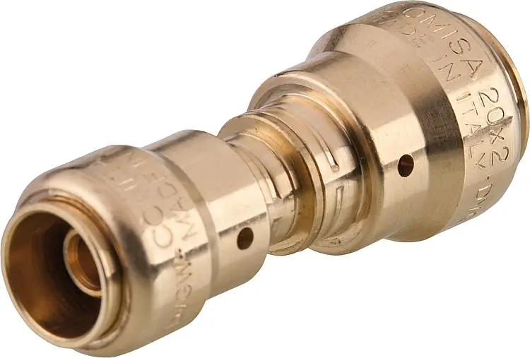 Steckfitting Reduktion 20x2mm - 16x2mm Neu