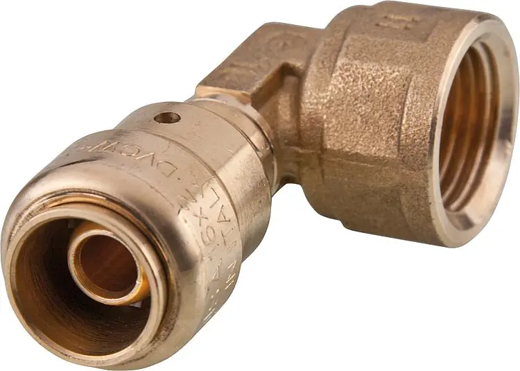 Neue Kollektion Steckfitting Übergangswinkel mit IG 90° 16x2 mm - 1/2"