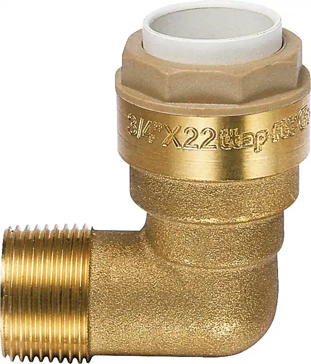Bestpreis Steckfitting Übergangswinkel, 12mm x 1/2" AG