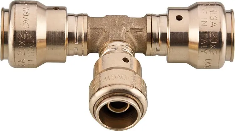 Steckfitting T-Stück mittelabgang reduziert 20x16x20mm Saisonangebot