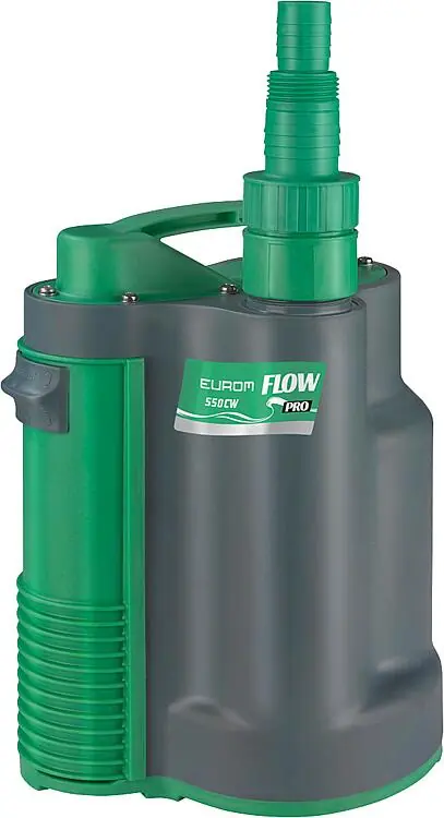 Neue Kollektion Tauchpumpe Flow Pro 550 mit integriertem Schwimmschalter