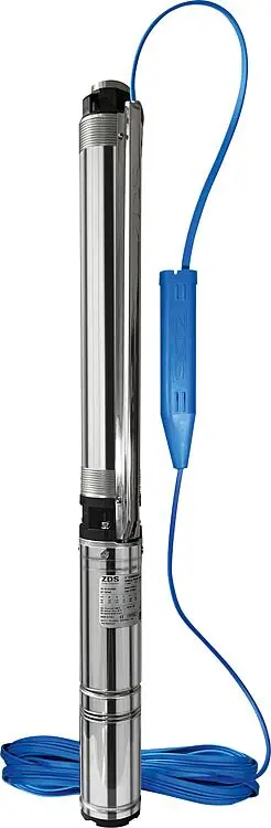 Tiefbrunnenpumpe ZDS QPGO.P.5-13.30.DRP aus Edelstahl/Technopolymer Letzte Chance