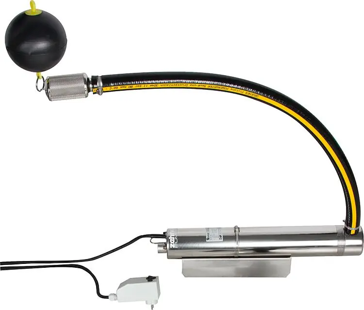 Tiefbrunnenpumpe TM 12-1 mit schwimm.Entnahme edelstahl Saisonangebot
