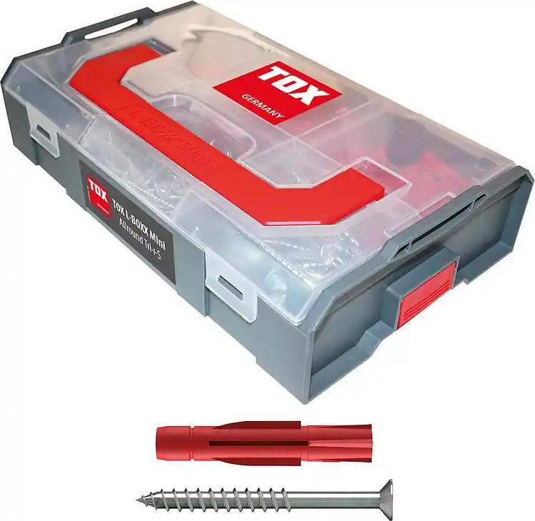TOX L-BOXX Mini Allround Tri+S Sortiment 280 teilig Schneller Versand