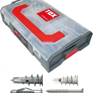 Versand Am Gleichen Tag TOX L-BOXX Mini Gipskarton Indoor Sortiment 120 teilig