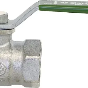 Versand Am Gleichen Tag Trinkwasser-Kugelhahn R250W IG/IG 1 1/2" Messing verchromt / Hebelgriff
