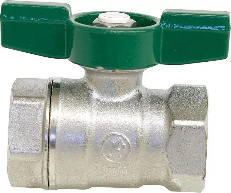 Direkt Vom Hersteller Trinkwasser-Kugelhahn R251D IG/IG 1 1/4" Messing verchromt/ Flügelgriff