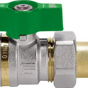 Trinkwasserkugelhahn Messing Aster ACS IG/AG DN15 (1/2") Günstig